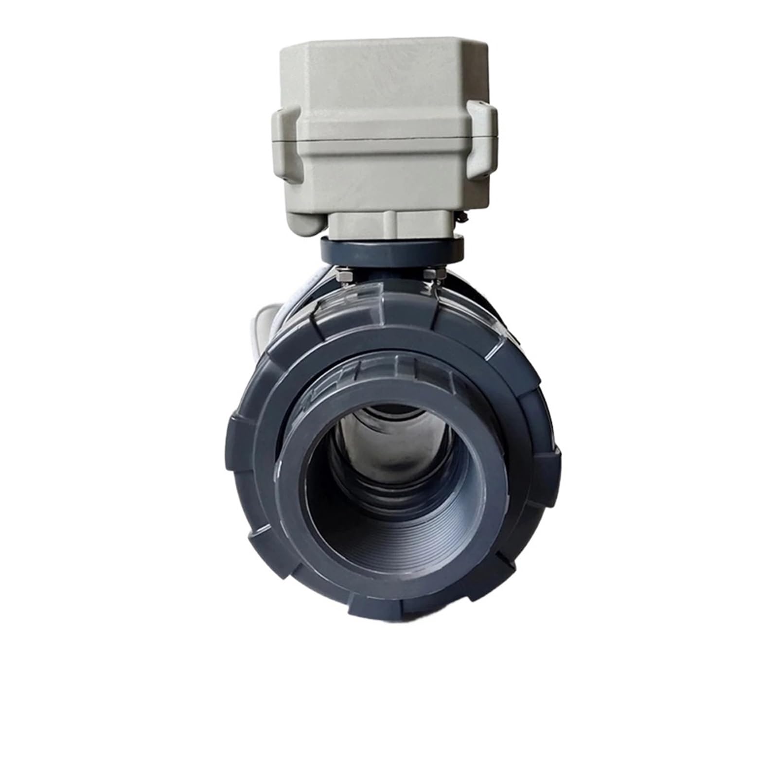 DN40 50 mm UPVC Elektryczny zawór kulowy 2/3/5/7 przewodowy napęd silnikowy do zasilania zbiornika na wodę (BSP THREAD-DC24V-CR703)