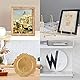 TAIANJI 2 Stück Display Ständer Tellerständer Bücherständer, 15cm Golden Eisen Leichtgewichtiger Rahmen Geeignet zur Präsentation von Büchern Tellern Geschirr Kalendern und Uhren