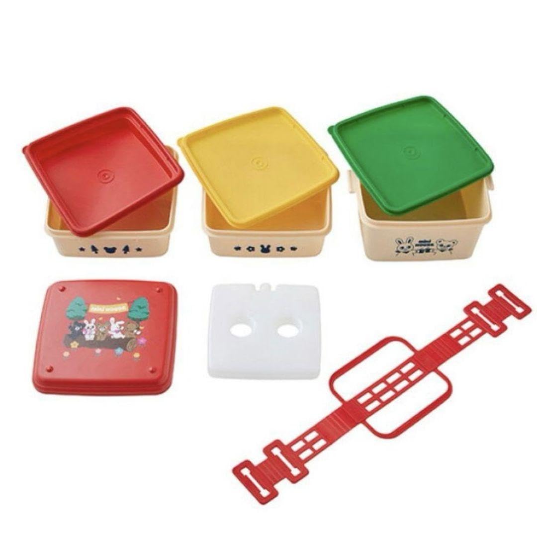 Amazon.co.jp: ノベルティ ミキハウスエコバッグ付きランチボックス お