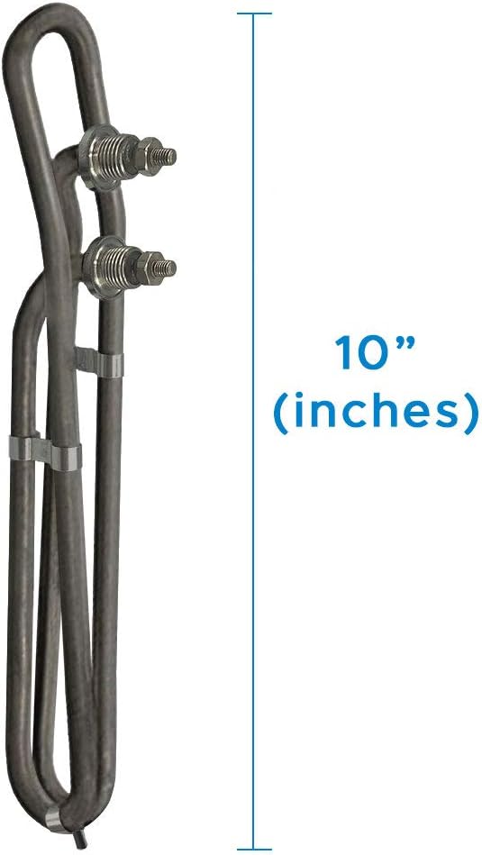 Smart Spa Supply 5.5kw 240v Titanium Flo-Thru Universal Heater Element Replacement Hot Tub Heating