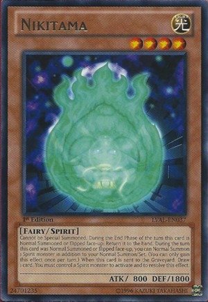 YU-GI-OH! - Nikitama (LVAL-EN037) - Legacy of The Valiant - 1st Edition - Rare