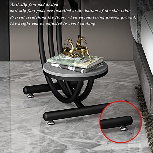 Table de chevet WolFum double niveau pour optimiser l'espace nuit - 6