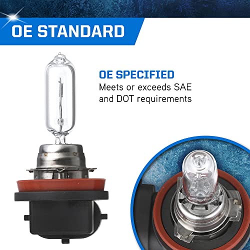 Peak H9 Oe Standard Halogen Replacement Headlight Bulb #TOP2