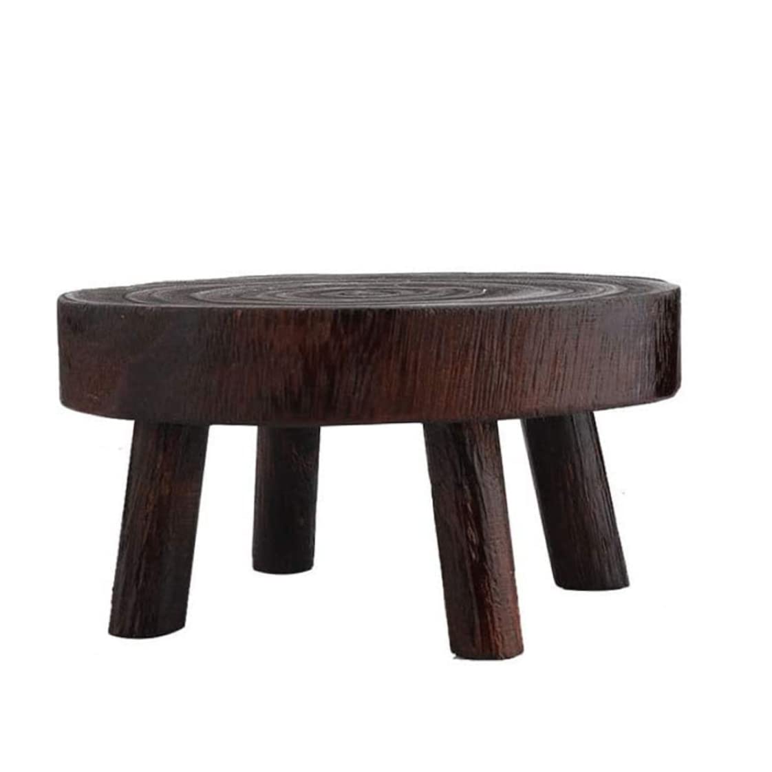 Supports pour plantes en bois et mini tabouret déco pour sublimer le salon ou la véranda