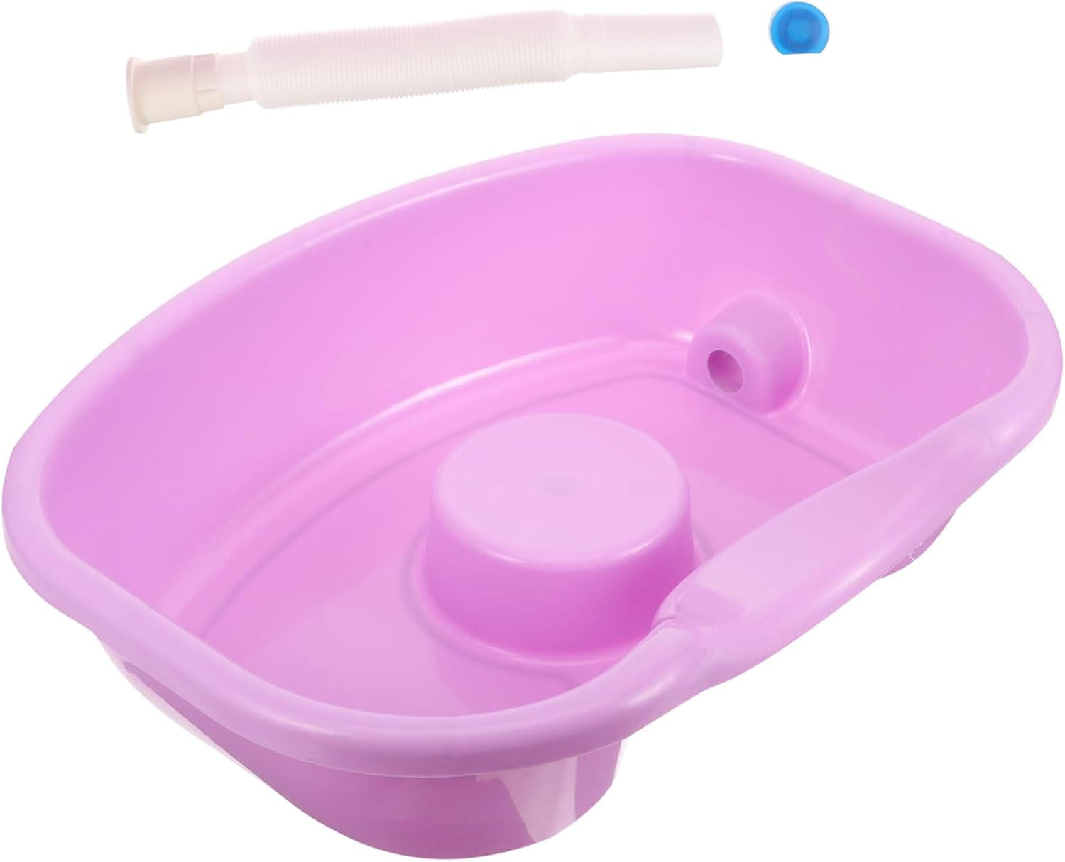 Portable Shampoo Bowl for Bedridden Large Hair Washing Basin Splash Hair Washing Basin