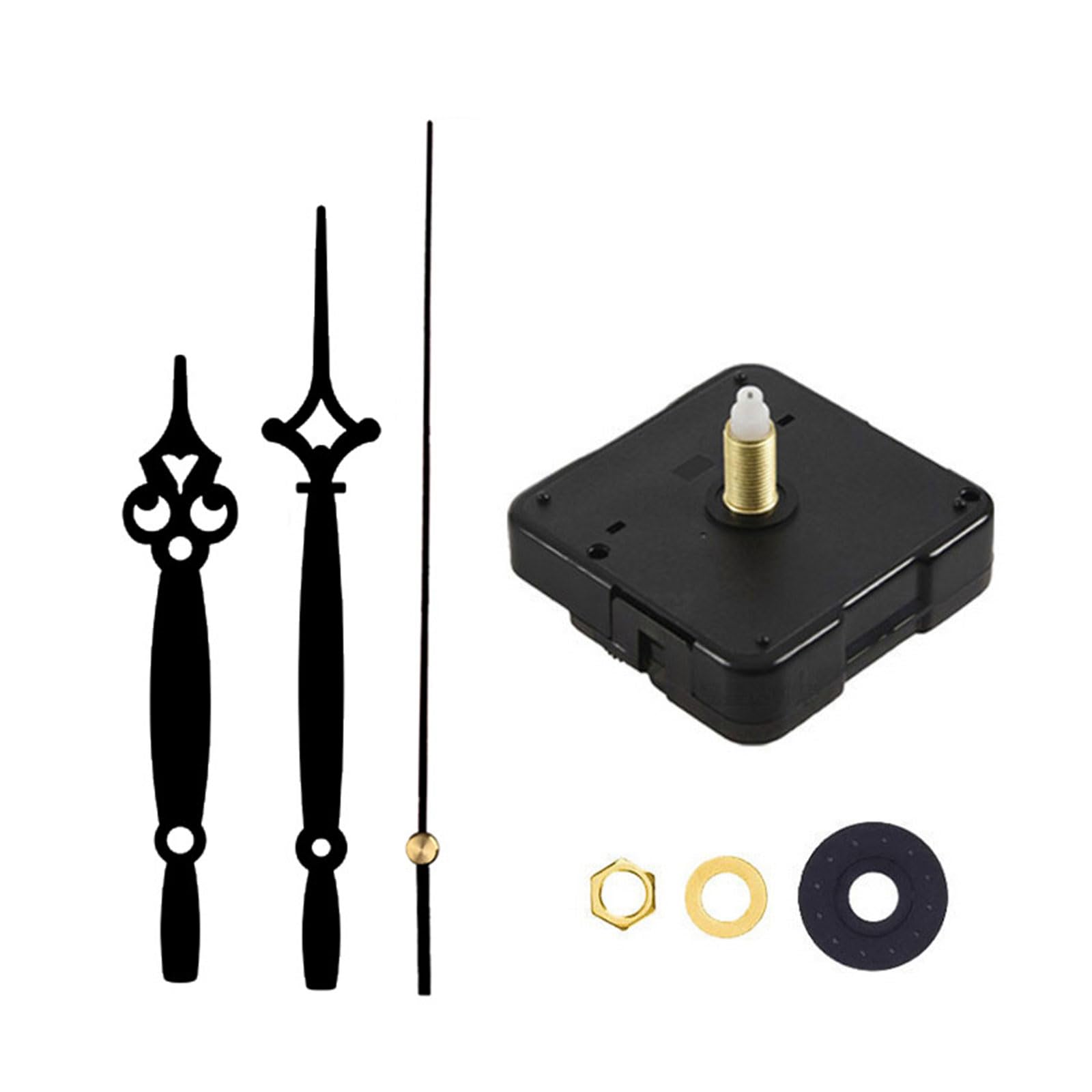Hsioluted 16Inch Clock Kit Silent Quartz Movement Quiet Clock Mechanism Kit Wall Movement for 35-40cm Panel Quiet Motor