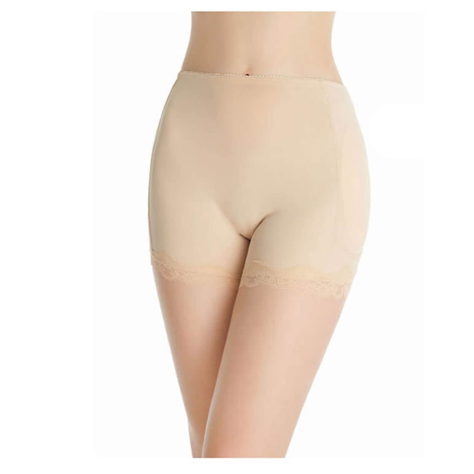 Bragas con Relleno para la Cadera y Abdomen para Mujer, Moldeadoras de Cuerpo Plano, Tallas Grandes, Ropa Interior (Negro XL)