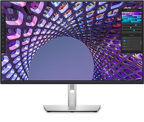 DELL P Series P3223QE Monitor PC 80 cm [31.5] 3840 x 2160 Pixel 4K Ultra HD LCD Nero (P3223Qe 80 Cm [31.5] 3840 X - 2160 Pixels 4K Ultra Hd Lcd - Black - Warranty: 12M)