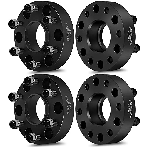 ECCPP 4X 1.5 inch Wheel Spacers Adapters hub Centric 6x5.5 to 6x5.5 6x139.7mm to 6x139.7mm 14x1.5 Studs for 1999-2018 for Silverado 1500 Wheel Spacers 1995-2018 for Tahoe Wheel Spacers