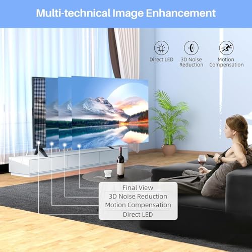 TuTu Smart TV 42 - inch (106 cm) Full HD Android TV met WLAN, App Store, Triple Tuner, Bluetooth, USB, HDMI - Afbeelding 4
