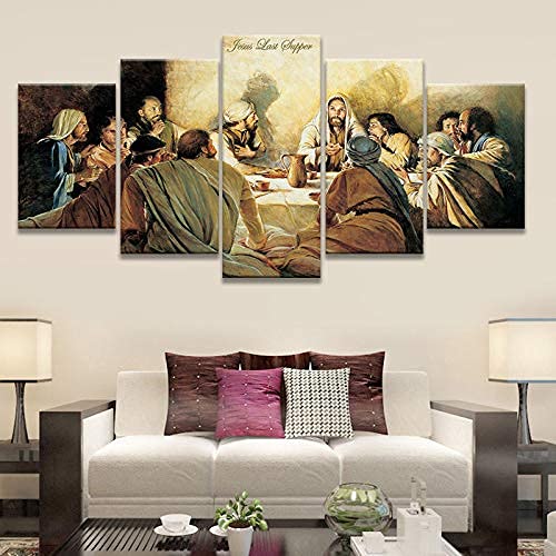 The Last Supper wall decor for dining room Jesus and the last supper