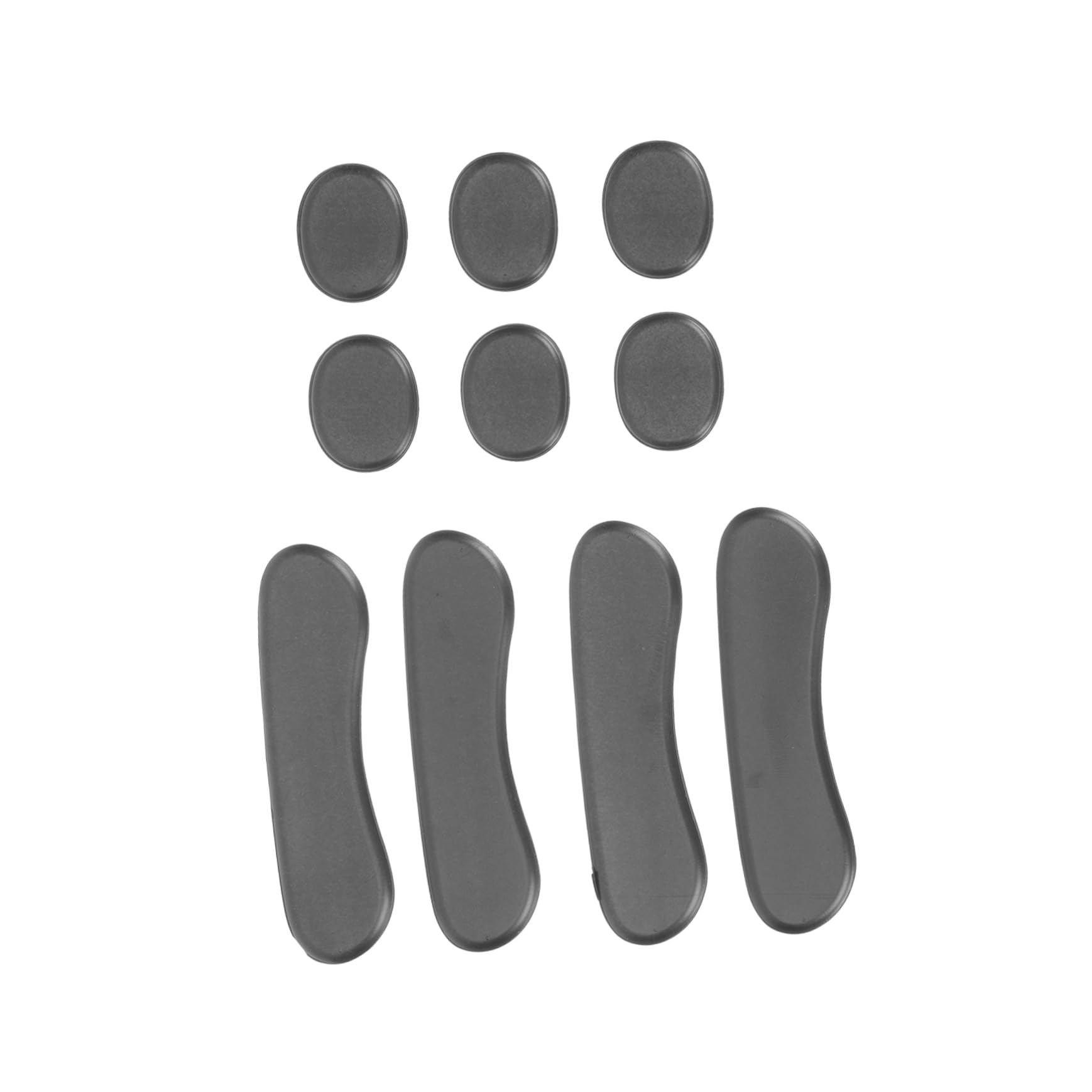 Vaguelly 10Pcs Black Drum Mute Pads Premium Drum Dampeners for Tone Control Durable and Easy to Use for Practice and Performance