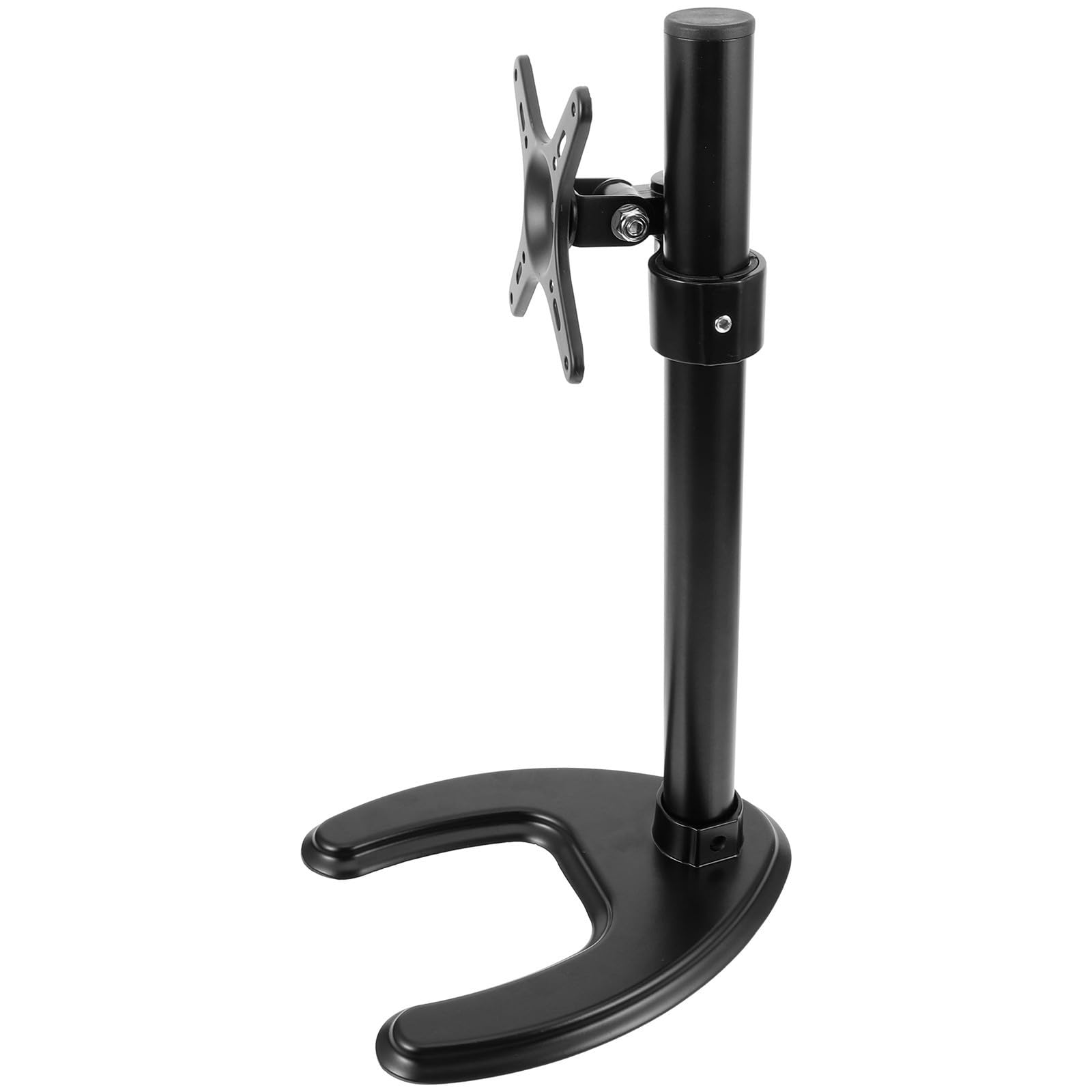 Base de Soporte para TV de Escritorio Negra de Aleación de Aluminio
