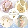 SANNIX 350 Stück Großhandels-Charms zur Schmuckherstellung, verschiedene Anhänger für DIY-Halsketten, Armbänder, Ohrringe, Bastelbedarf #4