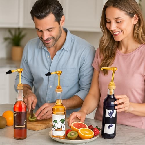 Coffee Syrup Pump Tip Covers 10 Pack Portable Practical Pourer Cap Condiments Olive Clean Preserved for Syrup Pump Sugar Condiments Olive Oil Liquor Bottle Long Lotion Pumps - Black4