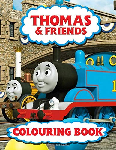 Thomas and Friends Colouring Books: Jumbo Coloring Book With High Quality Images For Kids Ages 4 ...