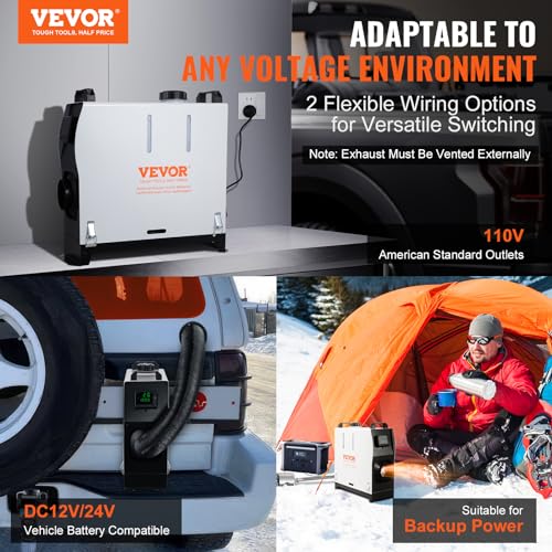 Vevor 8.95 KG DIESEL HEATER 5-8Kw Diesel Heater, Diesel Air Heater All In One thumb #1