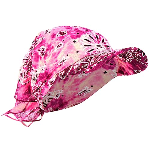 Damen Visor Bandana mit Schirm Haarband Baumwolle Golf Tennis...