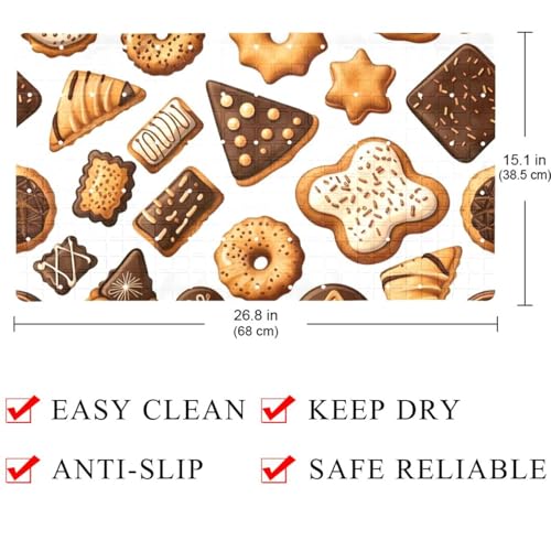 Tapis de bain antidérapant séchage rapide extra long lavable pour douche - 5