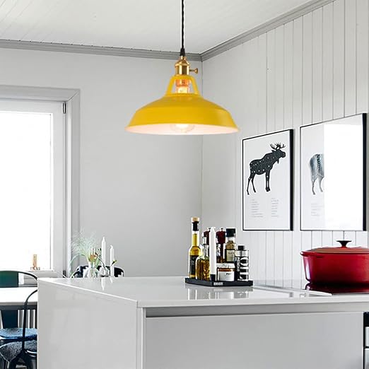 DADYA Minimalistische Kroonluchters Mode Macaron Hangende Verlichting Keuken Industriële Hangende Lampenkap E27 Lamp Armatuur Mount Home Plafond Kroonluchter voor Eetkamer Bar Koffie Eetkamer DADYA photo 2