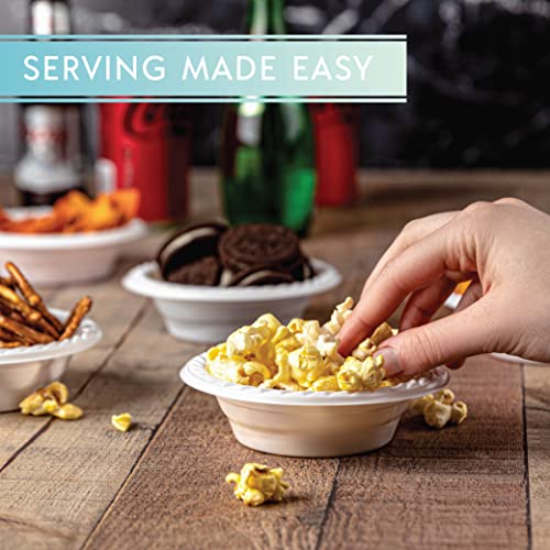 Plasticpro 5 Ounce Round Plastic Dessert Bowls Microwaveable thumb #2