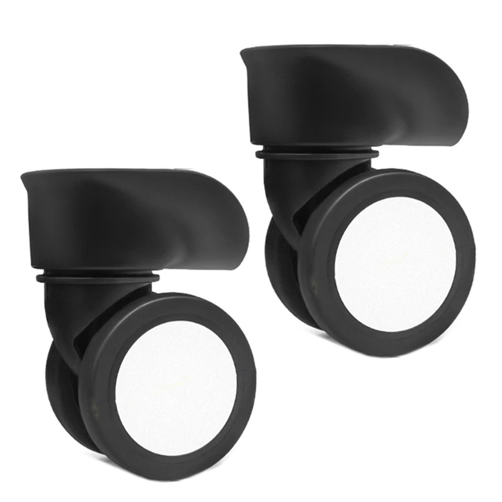GYEQXKT Heavy Duty Luggage Replacement Wheels - 1 Pair 360° Spinner Trolley Caster for Suitcases & Rolling Luggages -Repair Parts for Most Luggage Types (3TT911571-35)