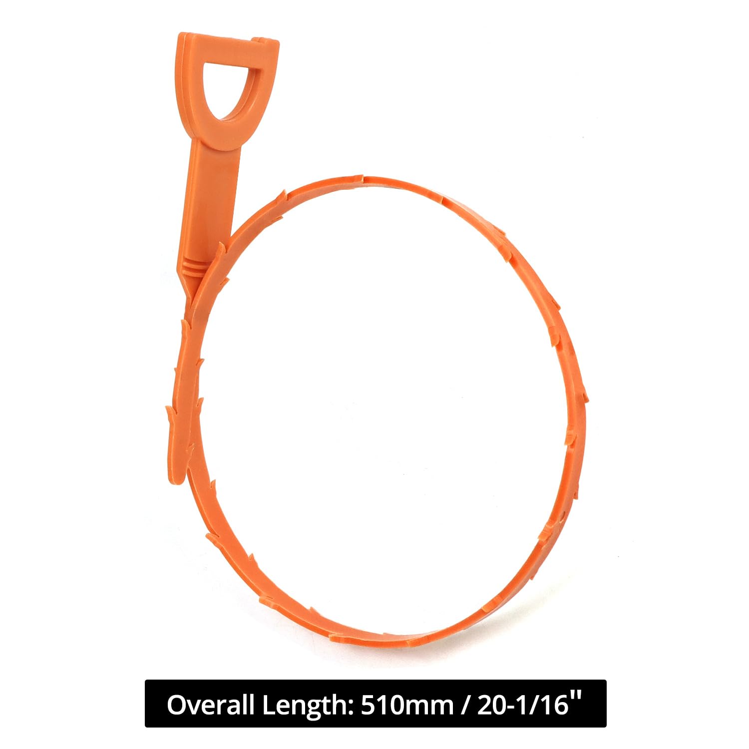 QWORK® Spirala do czyszczenia rur 7,6 m ze stalowym środkiem do usuwania zatykania (90 cm) i narzędziem wielofunkcyjnym (52 cm) – elastyczny środek do czyszczenia odpływów do łazienki i kuchni