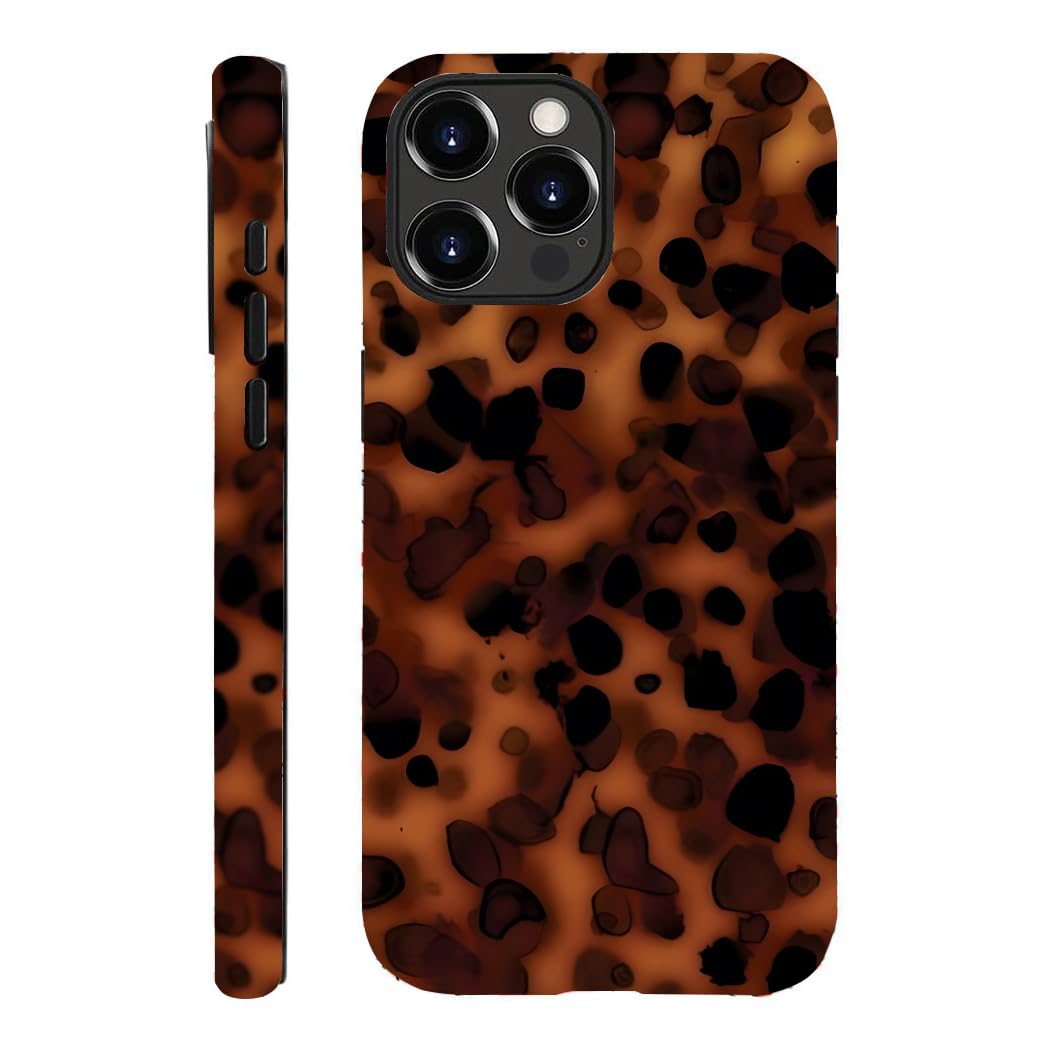 Hng Kiang Hu Case for iPhone 16 Plus,[Compatible with Magsafe] Vintage Tortoise Shell Phone Case,Scratch-Resistant Shockproof Case (for iPhone 16 Plus