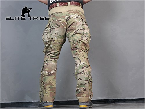 Paintball Equipment Emerson Gen3 Combat Pants Airsoft Tactical BDU Trousers with Knee Pad Multicam MC - Image 4