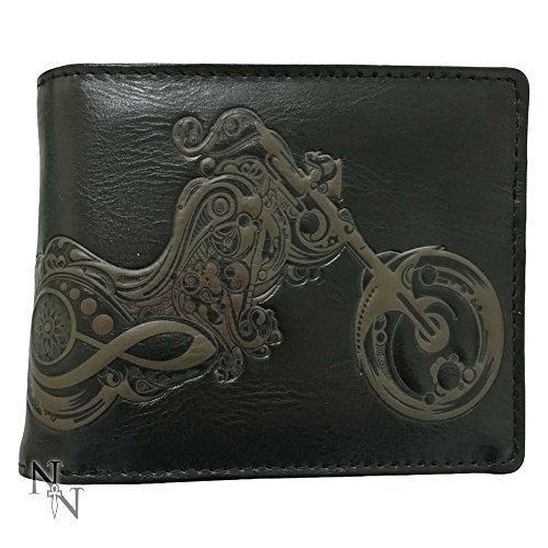Nemesis Now Bike Wallet 10cm Black, PU, One Size
