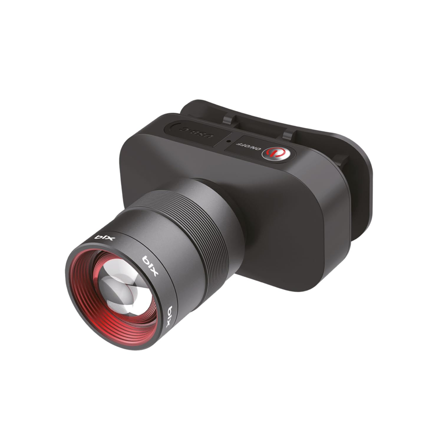 Bix BXT1FL Şarj Edilebilir 10W Kafa Feneri – 750 Lümen, 2500 mAh, 4 Işık Modlu Zooming Özellikli LED Kafa Lambası Headlight