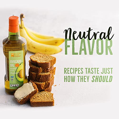 BetterBody Foods Refined Non-GMO Cooking Oil, Kosher, Keto and Paleo Diet Friendly, for High-Heat Cooking, 100% Pure Avocado Oil, 1 Liter, 33.8 Fl Oz 3 BetterBody Foods Refined Non-GMO Cooking Oil, Kosher, Keto and Paleo Diet Friendly, for High-Heat Cooking, 100% Pure Avocado Oil, 1 Liter, 33.8 Fl Oz