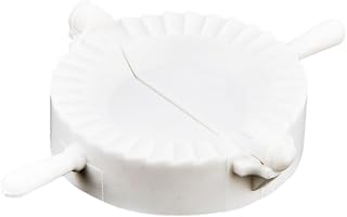 Kitchen Dough Press Pie Meat Jiaozi Dumpling Making DIY Mould White (id: 45d 159 fec d23 863