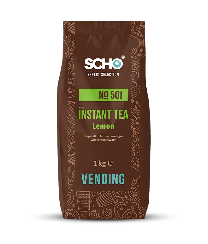 Scho No. 501 Zitronentee 10 x 1.000g | Instanttee für Automaten