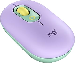 ロジクール POP MOUSE M370PL 静音 ワイヤレスマウス 無線 Bluetooth Logi Bolt Unifying非対応 左右対称 windows mac iPad Chrome OS Surface マウス スクロールホイール 無線マウス 静音マウス パープル M370 国内正規品