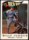 1960 Topps #220 Billy Jurges MG Very Good Red Sox