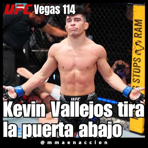 541 UFC Vegas 114 Emmett vs Vallejos - Vallejos tira la puerta abajo