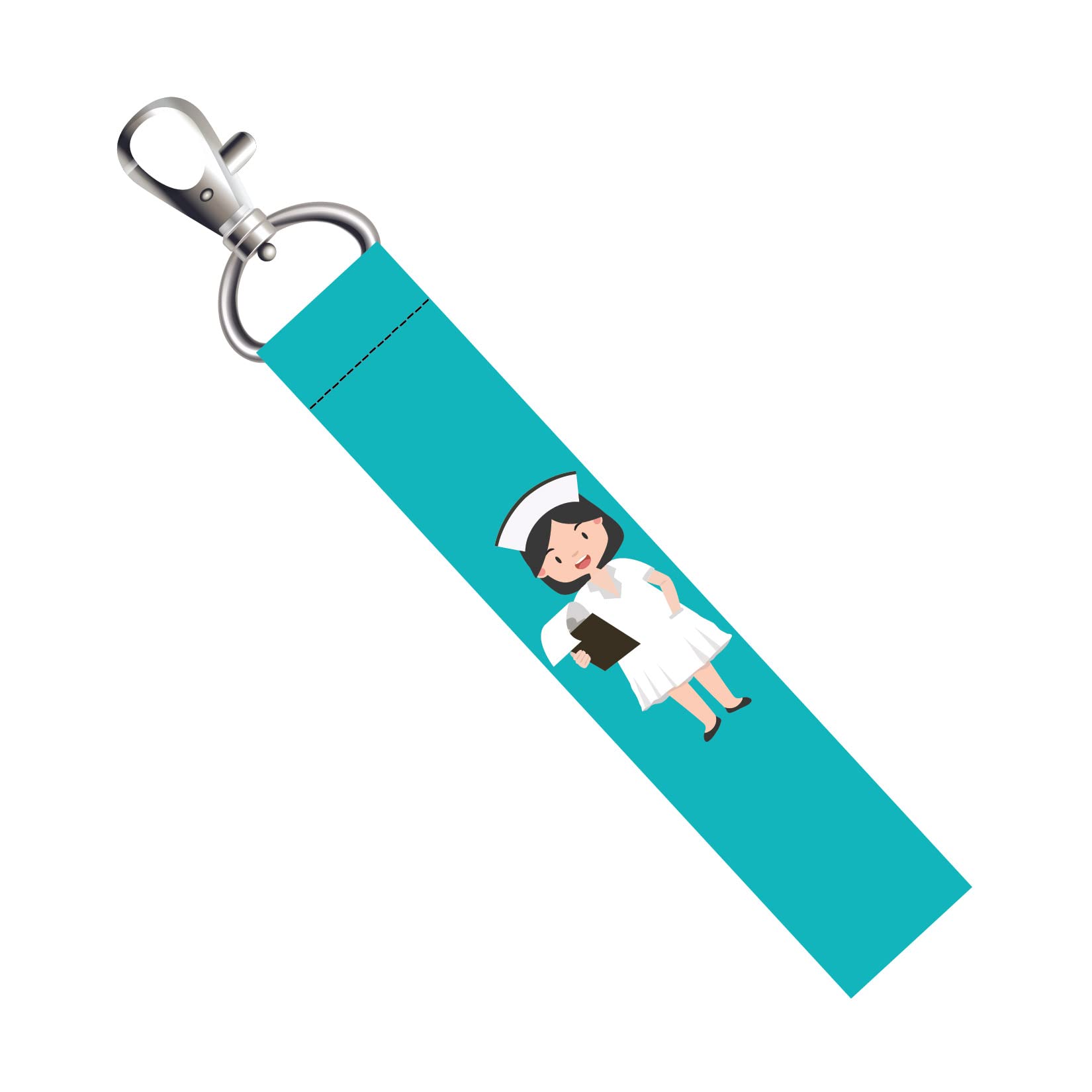 Angel Nurse Lanyard Bag Tag with Swivel Lobster for Gift Luggage Bags Backpack Laptop Bags Students Professional L X H 5 X 0.8 INCH-image-41