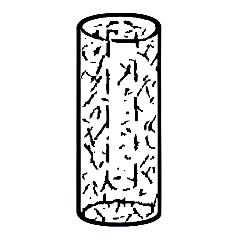 ACE Glass 15337-07 Porosity C Filter Stick, 10 mm Diameter, 20 mm Height, Pack of 6 (Pack of 6)