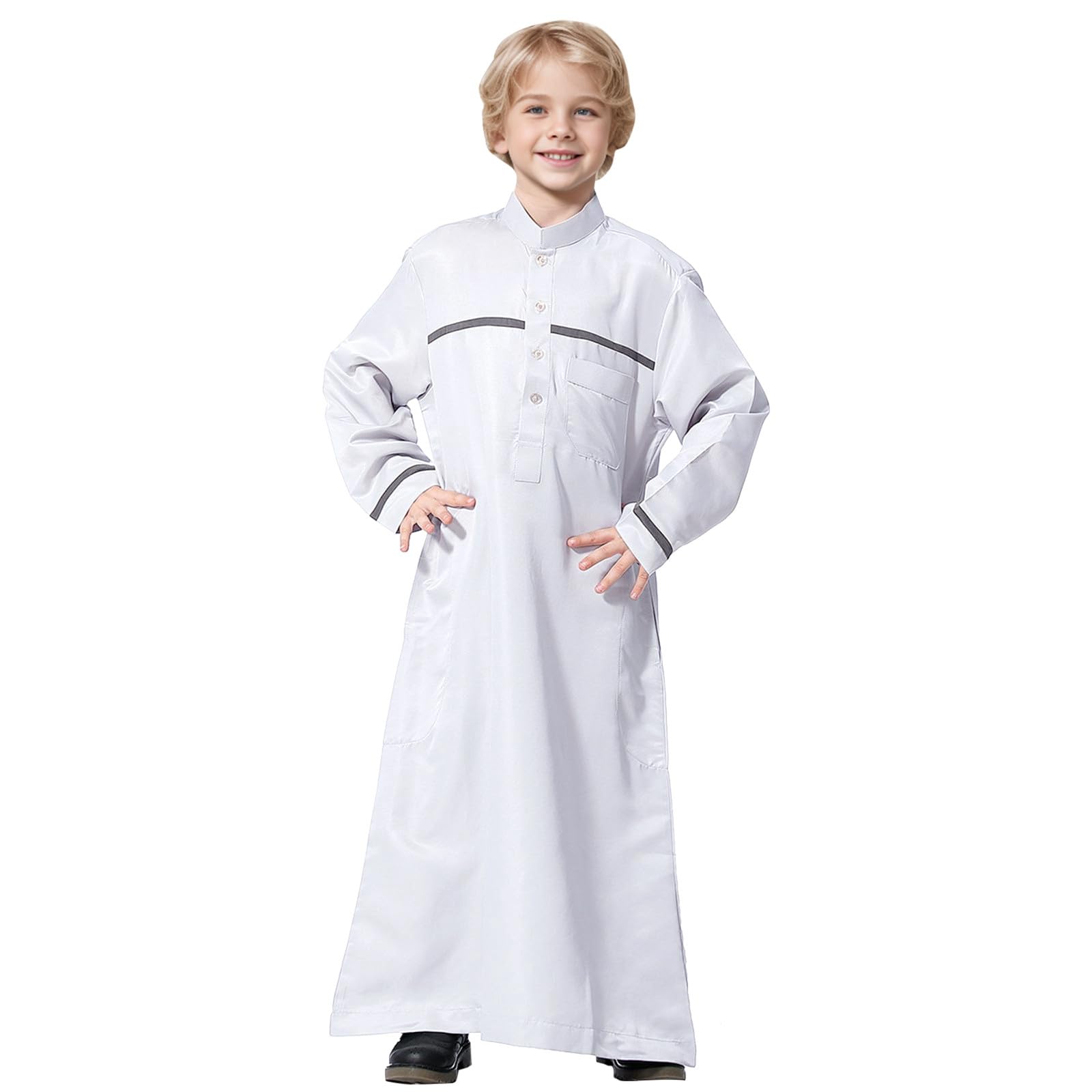Thobe Arabe garçons ample et doux vêtement traditionnel - 6
