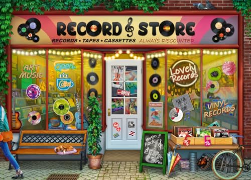 Ravensburger Vintage Vinyl Rompecabezas de 1000 Piezas para Adultos - Modelo 12000250 - Fabricado en Alemania miniatura 1