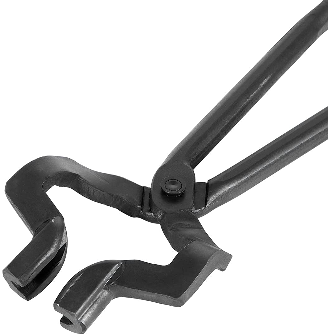 Pinces de style Z V-Bit de 16 po pour la fabrication de couteaux Pinces de forgeron de forgeron