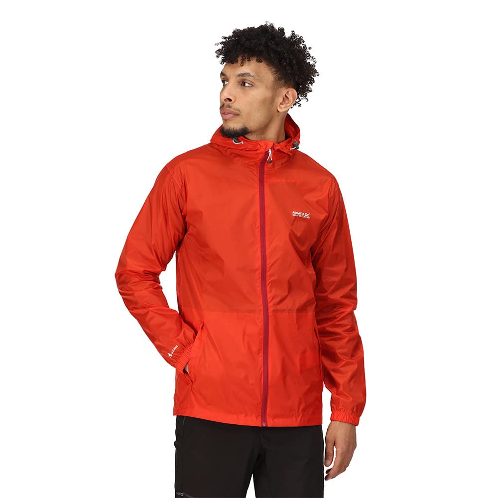 Regatta Pack-It III Wasserdichte und atmungsaktive Shell-Jacke mit Kapuze und Taschen