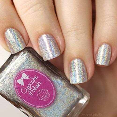Oh Ship! - Silver Holographic Nail Polish By Cupcake Polish #TOP1