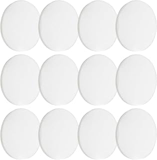 12Pcs Convex Lens, 1inch/2.5cm Diameter Convex Lens, Resin 3D Convex Lens VR Lens Film Field Mirror Magnifier, Transparent Optical Lens for Experiment and Teaching Activities