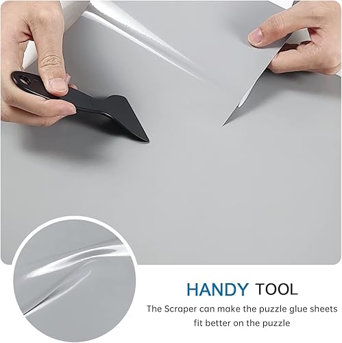 Miniatura 6 de 48 hojas de ahorro de rompecabezas, despegar y pegar, preservar 8 x 1000 piezas rompecabezas