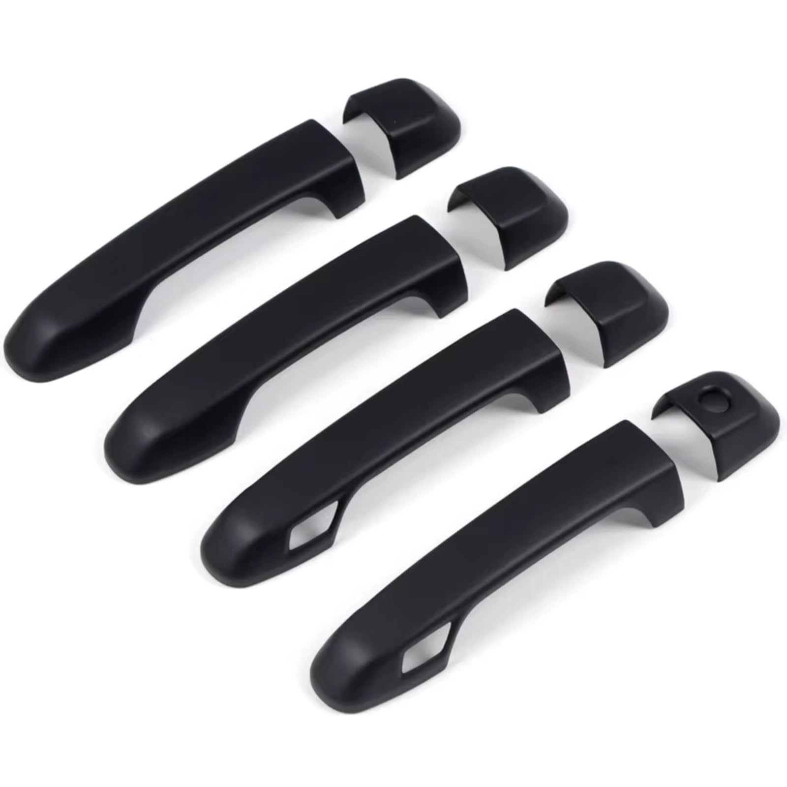 Qdzvalumv One Color Car Door Handles Cover Shell Compatible With Toyota For 4Runner 2010-2023 Car Exterior Door Handle Cover Trim Protector Front Rear Set