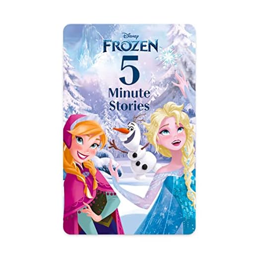 Yoto Disney Frozen: 5 Minute Stories – Kids Audio Card for Use with Player & Mini All-in-1 Audio Device, Educational Screen-Free Listening with Fun Stories for Playtime, Bedtime & Travel, Ages 3+