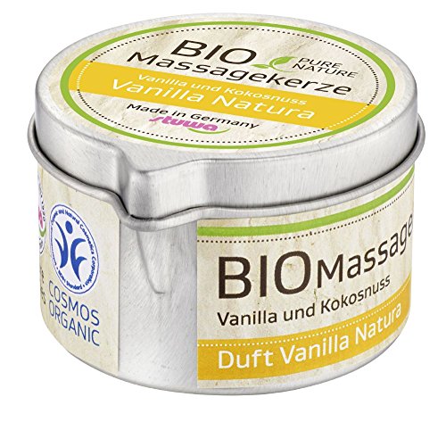 Preisvergleich Produktbild Stuwa Pure Nature Massagekerze Vanilla Natura, 80 g