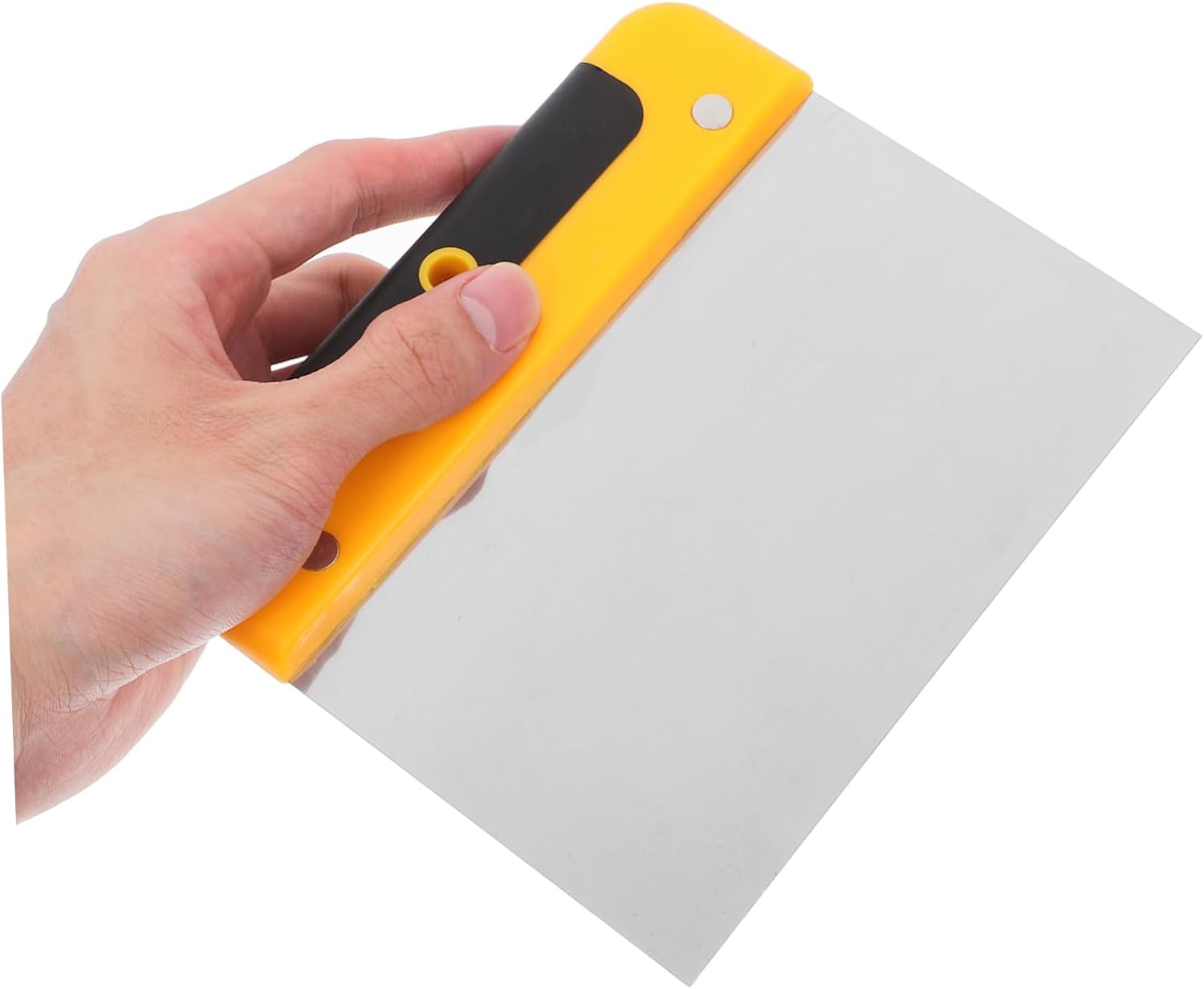 Mipcase Stainless Steel Cleaning Scraper Tool Versatile for Paint Wallpaper Putty Stain Removal Diy Construction